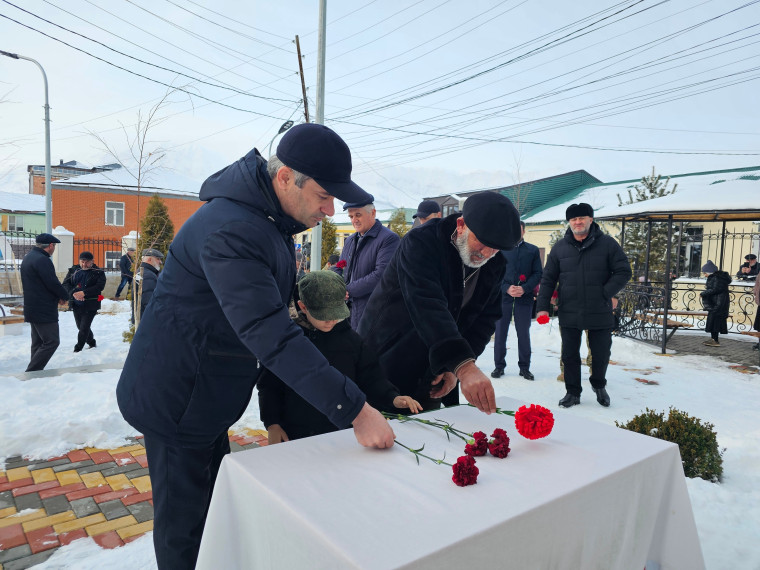 Увековечили память участника СВО.